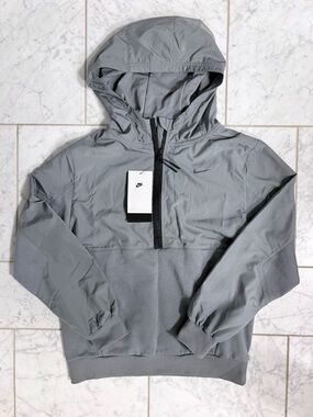 Nike Sportswear City Utility EasyOn Half-Zip Hoodie Pullover Big Kid Youth Large